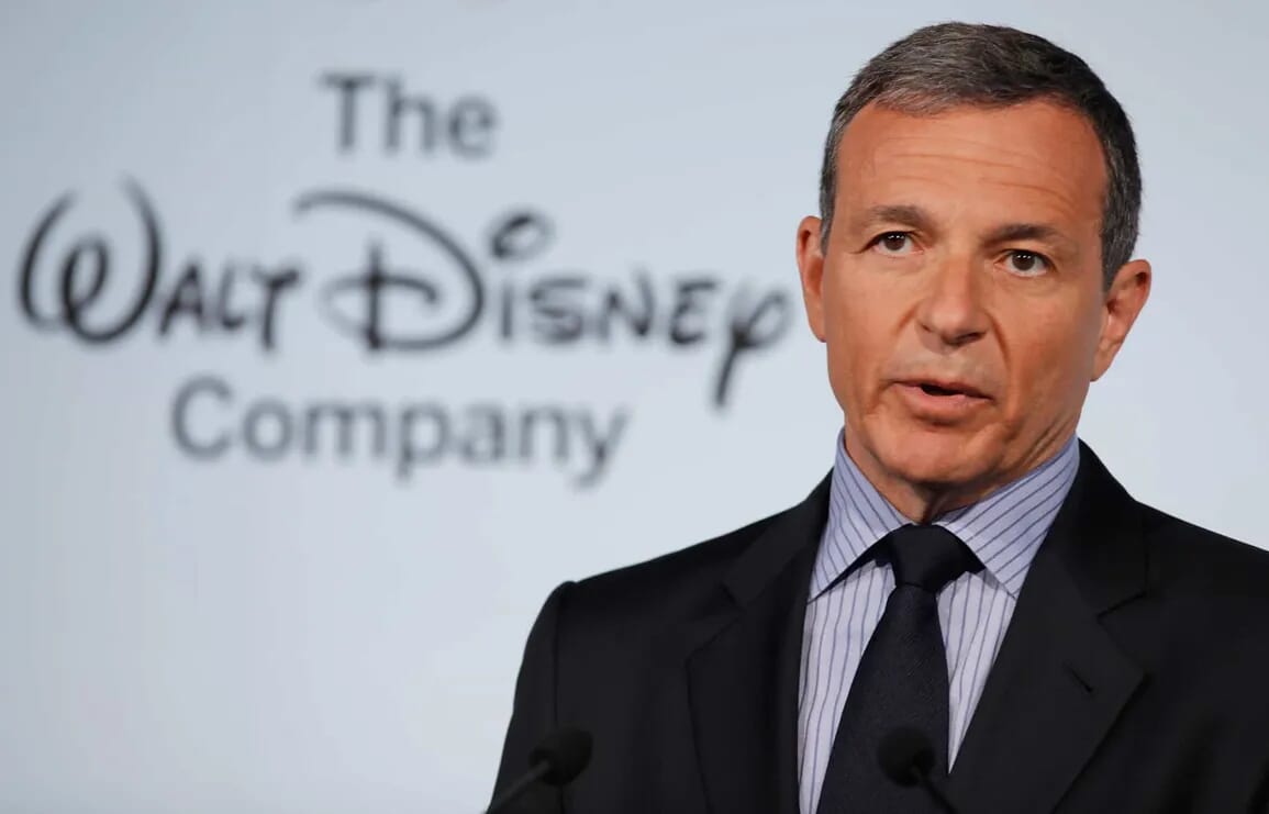 Bob Iger lors d'une conférence Disney