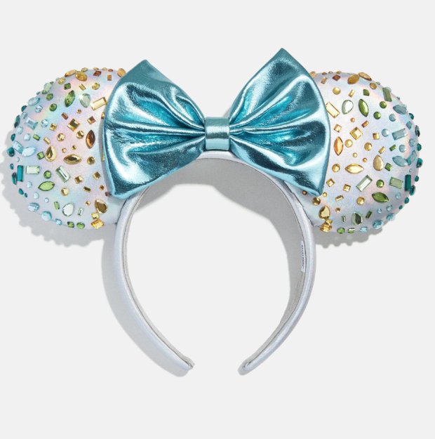 Serre-tête Minnie bleu iridescent