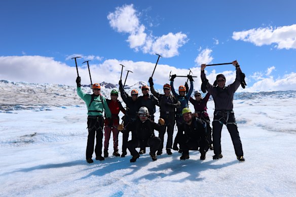 Aventure partagée lors de la randonnée guidée Guided By Nature en Patagonie