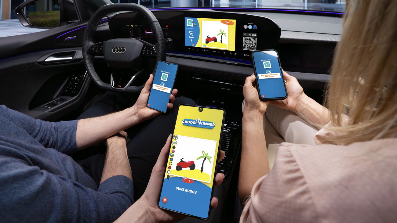Audi vous fait jouer à Pictionary en voiture !