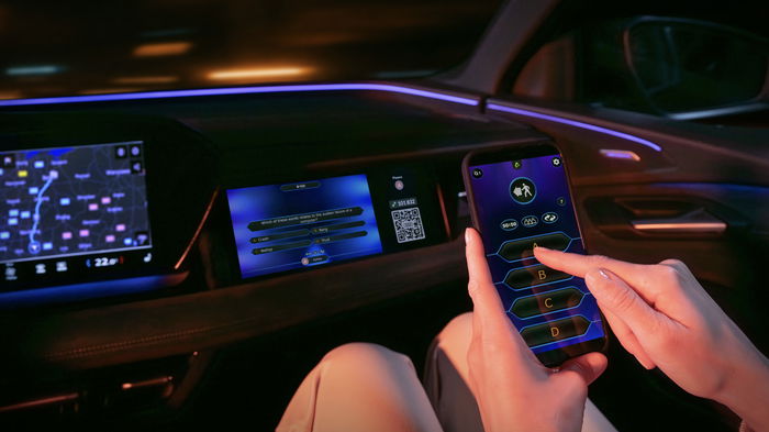 Who Wants to Be a Millionaire sur AirConsole dans une Audi