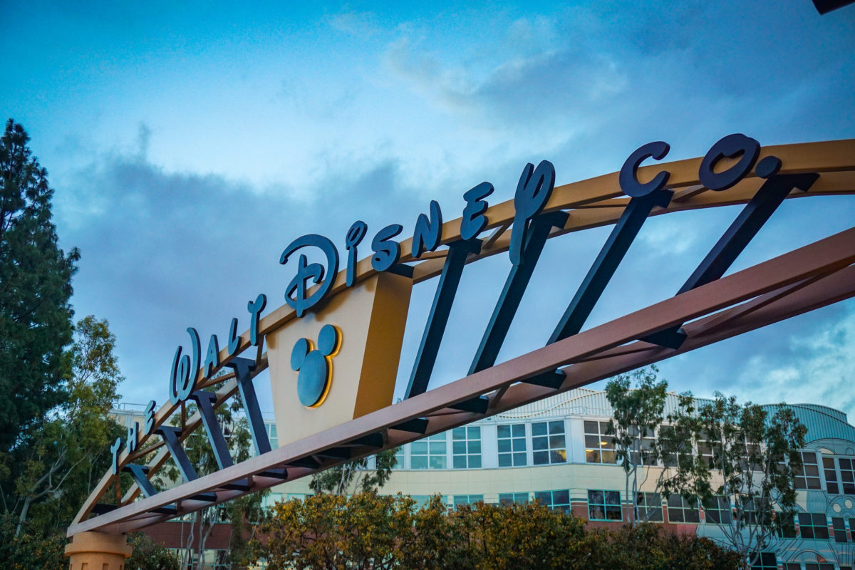 Entrée des studios Walt Disney à Burbank, Californie