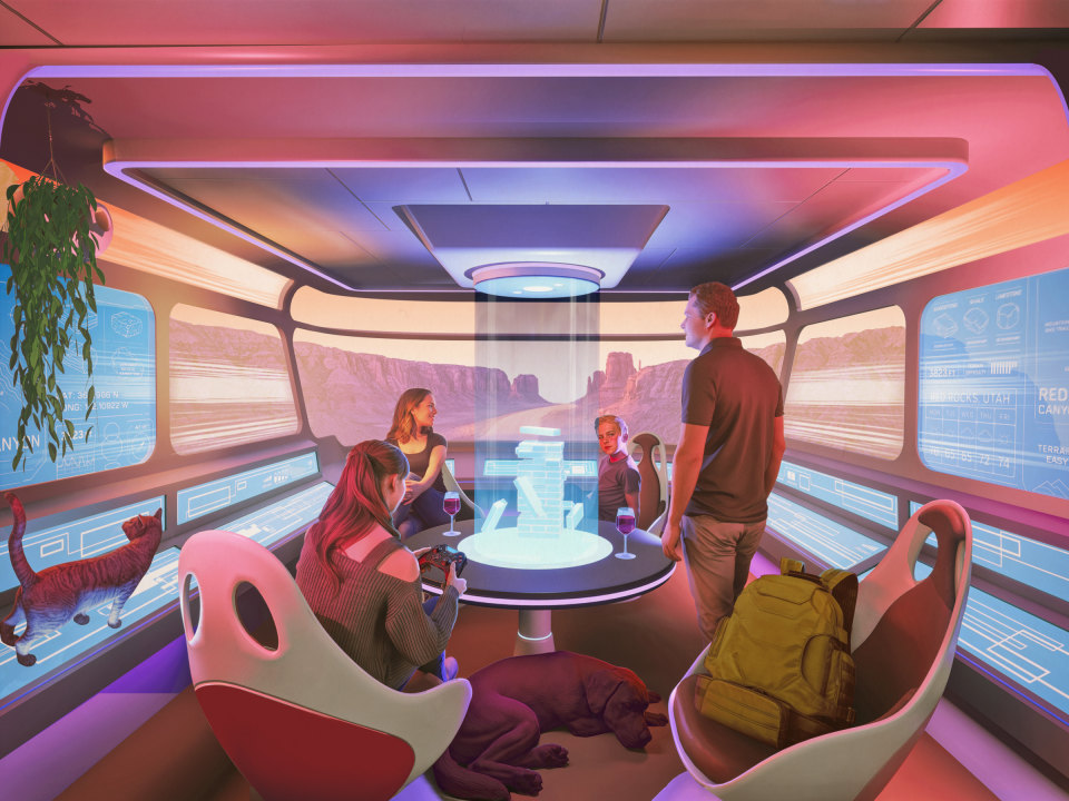 La voiture du futur va révolutionner le road trip américain