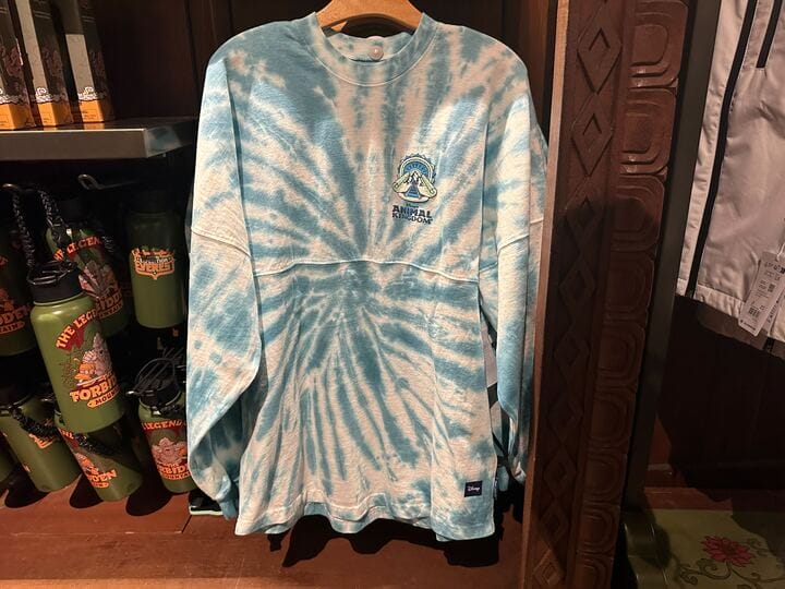 Spirit Jersey bleu tie-dye avec logo Animal Kingdom