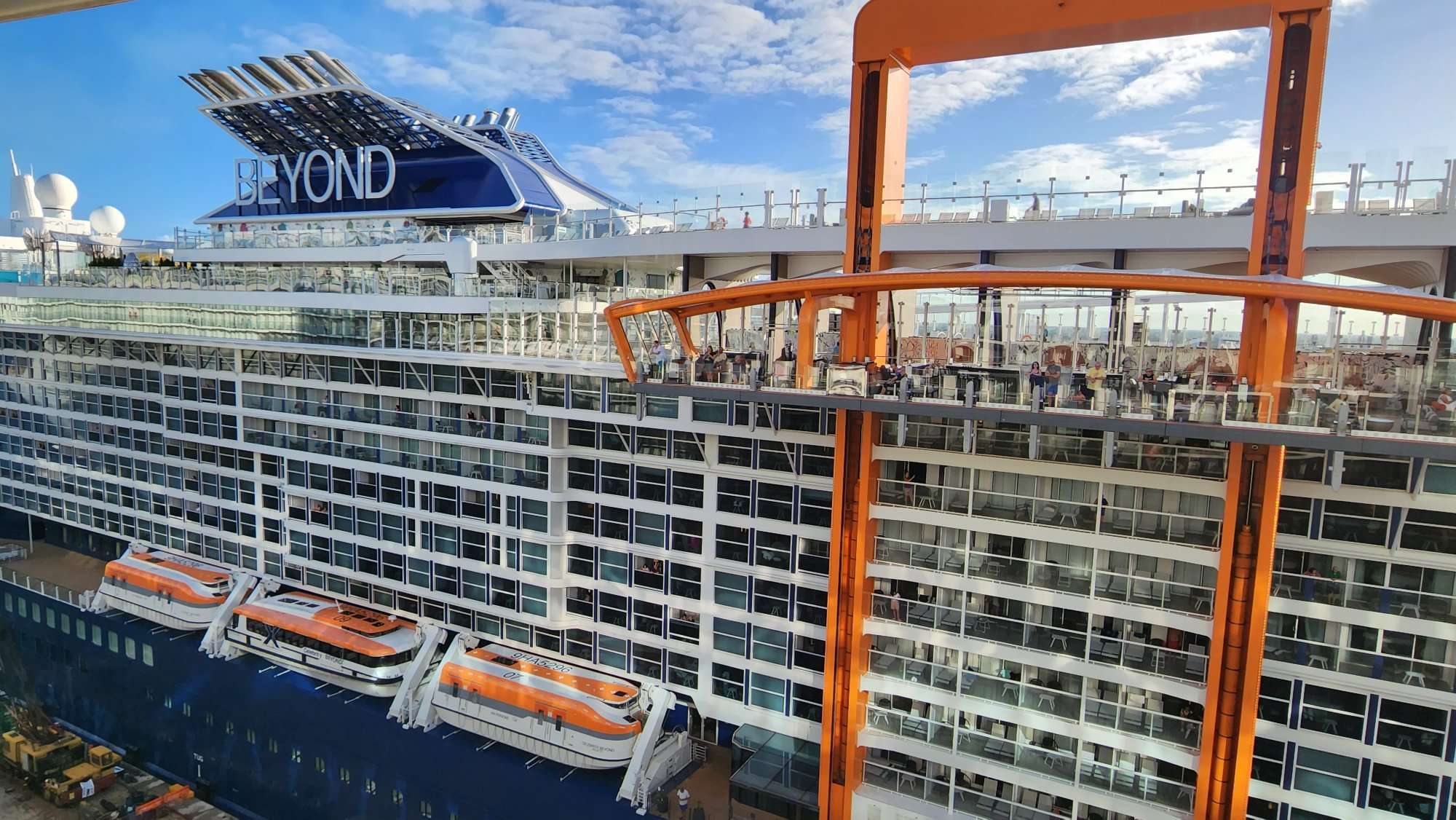 Celebrity Beyond en mer