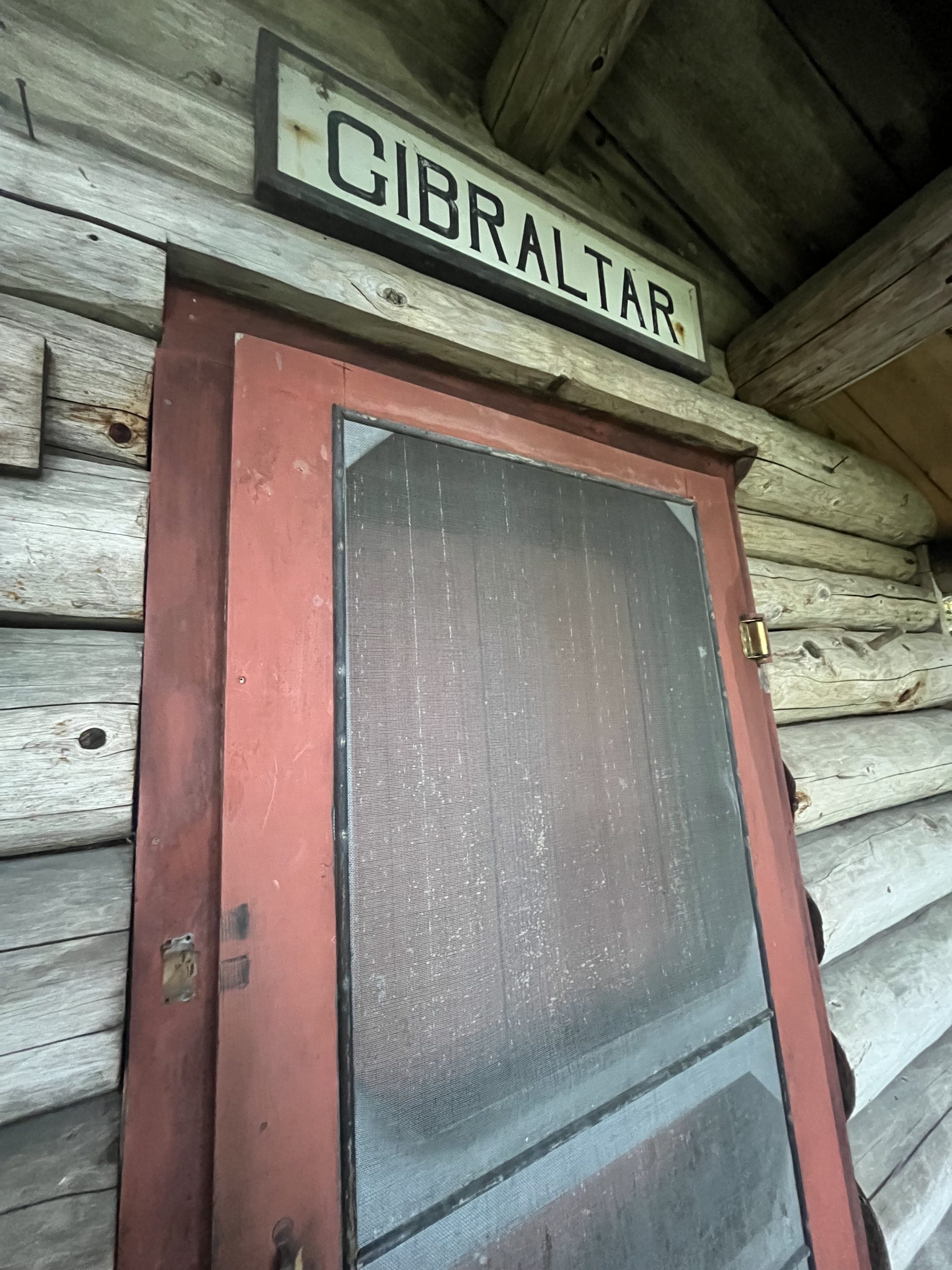 Cabane Gibraltar au Harrison Pierce Pond Fish Camp