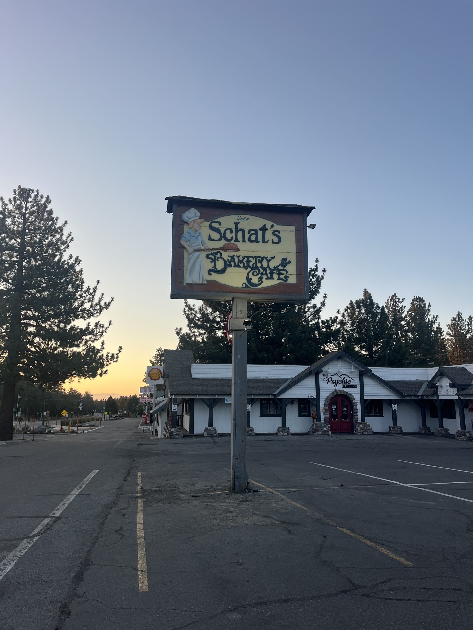 La célèbre boulangerie Schatts, avec des boutiques à Bishop et Mammoth Lakes