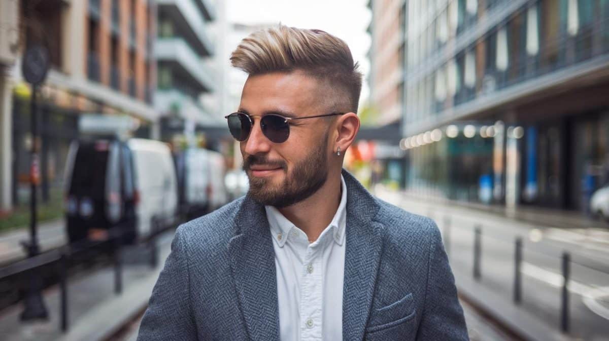 Cette coiffure asymétrique séduit les hommes et apporte une touche stylée.