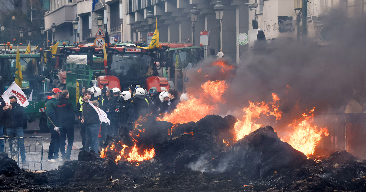 Les agriculteurs européens intensifient les protestations contre l’accord UE-Mercosur