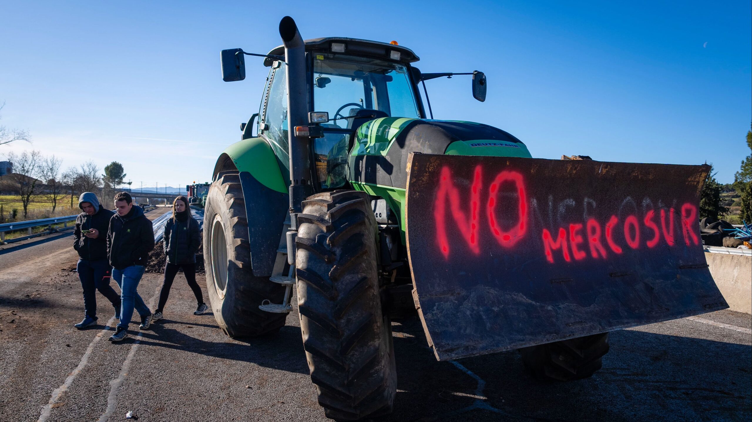 Quatrième journée de manifestations des agriculteurs en Catalogne : la colère monte